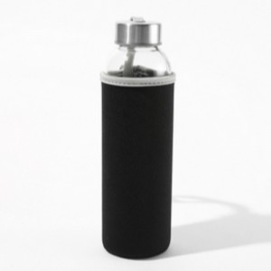 OEM återvunnetneopren tillgänglig anpassad 500 mlneopren flaskhållare med rem